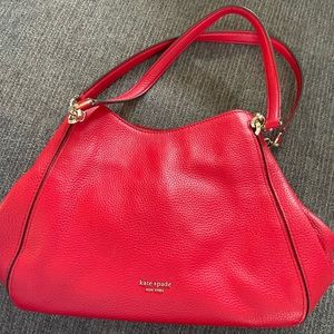 Kate Spade genuine leather red purse